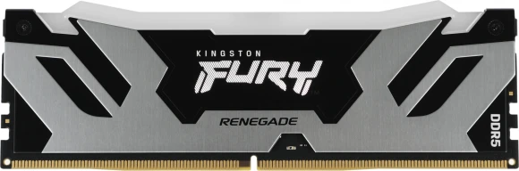 Память DDR5 24GB 7200MHz Kingston KF572C38RSA-24 Fury Renegade Silver/Black RGB RTL Gaming PC5-57600 CL38 DIMM 288-pin 1.45В single rank с радиатором Ret Память DDR5 24GB 7200MHz Kingston KF572C38RSA-24 Fury Renegade Silver/Black RGB RTL Gaming PC5-57600 CL38 DIMM 288-pin 1.45В single rank с радиатором Ret