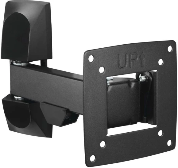 Кронштейн для телевизора Hama 00220820 черный 10"-26" макс.15кг настенный поворот и наклон Кронштейн для телевизора Hama 00220820 черный 10"-26" макс.15кг настенный поворот и наклон