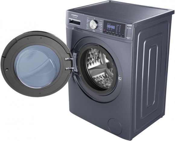 Стиральная машина Maunfeld MFWM1410SB02 класс: A+++ загр.фронтальная макс.:10кг темно-серебристый инвертор Стиральная машина Maunfeld MFWM1410SB02 класс: A+++ загр.фронтальная макс.:10кг темно-серебристый инвертор
