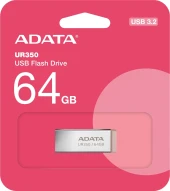 Флеш Диск A-Data 64GB UR350 UR350-64G-RSR/BG USB3.2 серебристый/коричневый Флеш Диск A-Data 64GB UR350 UR350-64G-RSR/BG USB3.2 серебристый/коричневый