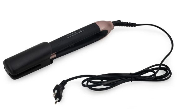 Выпрямитель Hyundai H-HS1272 40Вт черный макс.темп.:200С покрытие:керамико-турмалиновое