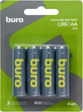 Батарея Buro Alkaline LR6 AA 2900mAh (20шт) коробка Батарея Buro Alkaline LR6 AA 2900mAh (20шт) коробка