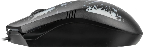 Мышь Оклик 399M STIGMA черный оптическая 1200dpi USB для ноутбука 3but (1175321)