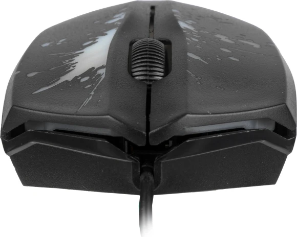 Мышь Оклик 399M STIGMA черный оптическая 1200dpi USB для ноутбука 3but (1175321)