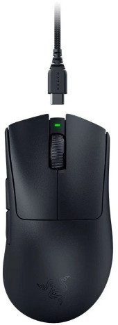 Мышь Razer DeathAdder V3 Pro черный оптическая 30000dpi беспров. USB-C 5but (RZ01-04630100-R3G1) Мышь Razer DeathAdder V3 Pro черный оптическая 30000dpi беспров. USB-C 5but (RZ01-04630100-R3G1)