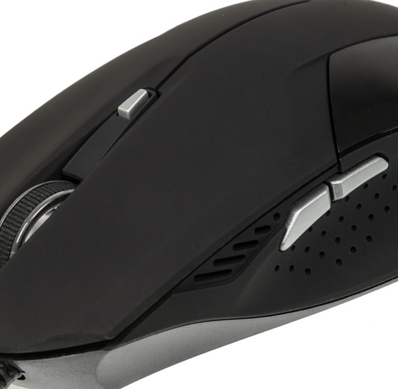 Мышь Оклик 765G SYMBIONT черный оптическая 2400dpi USB 6but (945841)