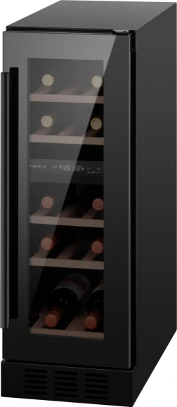 Винный шкаф Weissgauff WWCI-16 DB DualZone 1-нокамерн. черный глянц. (438723) Винный шкаф Weissgauff WWCI-16 DB DualZone 1-нокамерн. черный глянц. (438723)