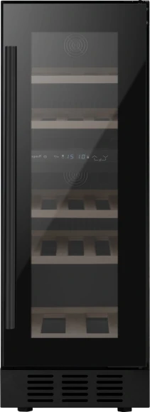 Винный шкаф Weissgauff WWCI-16 DB DualZone 1-нокамерн. черный глянц. (438723) Винный шкаф Weissgauff WWCI-16 DB DualZone 1-нокамерн. черный глянц. (438723)