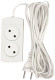 Сетевой фильтр Юнивольт 00-00000406 3м (5 розеток) белый (коробка)