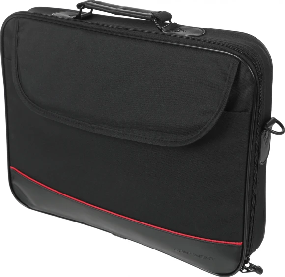 Сумка для ноутбука 15.6" Continent CC-100 BK черный/красный полиэстер Сумка для ноутбука 15.6" Continent CC-100 BK черный/красный полиэстер