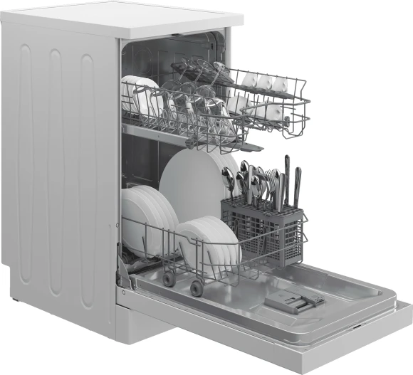 Посудомоечная машина Hotpoint HFS 1C57 белый (узкая) инвертер Посудомоечная машина Hotpoint HFS 1C57 белый (узкая) инвертер