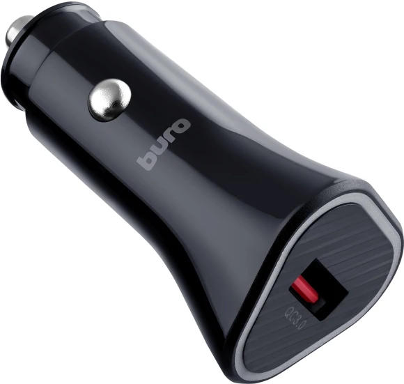 Автомобильное зар./устр. Buro BUCL1 18W 3A (QC) USB-A универсальное черный (BUCL18P100BK) Автомобильное зар./устр. Buro BUCL1 18W 3A (QC) USB-A универсальное черный (BUCL18P100BK)