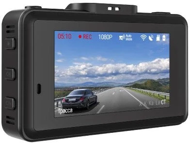 Видеорегистратор с радар-детектором Navitel XR2650 PRO GPS ГЛОНАСС черный