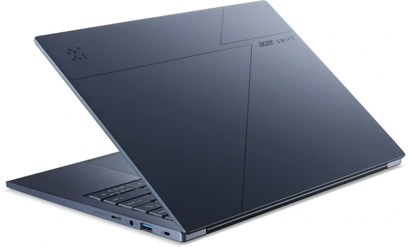 Ноутбук Acer Swift Go 14 AI SFG14-75-77RL Core Ultra 7 256V 16Gb SSD1Tb Intel Arc 140V 14" OLED WUXGA (1920x1200) без ОС blue WiFi BT Cam (NX.JNBCD.008)
