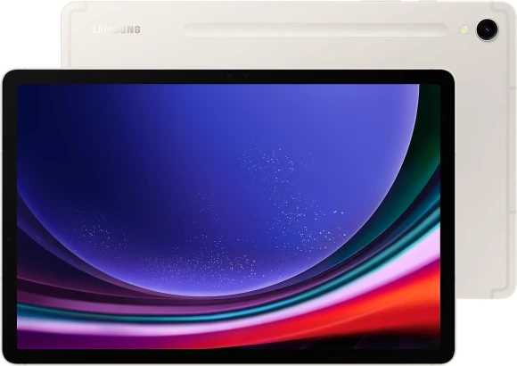 Планшет Samsung Galaxy Tab S9 SM-X716B 8 Gen 2 (3.36) 8C RAM8Gb ROM128Gb 11" AMOLED 2X 2560x1600 5G 1Sim Android 13 бежевый 13Mpix 12Mpix BT WiFi microSD 1Tb 8400mAh