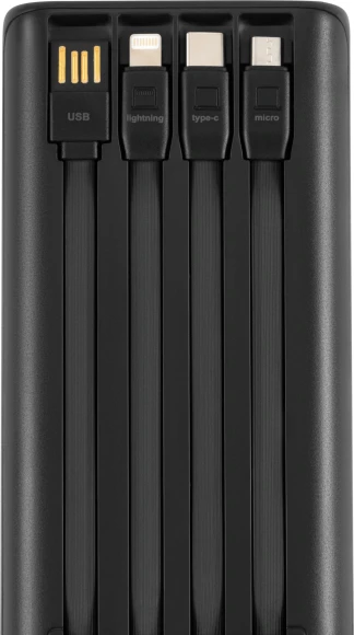 Мобильный аккумулятор Digma DGPF30B 30000mAh QC3.0/PD3.0 22.5W 3A 4xUSB-A/2xUSB-C черный (DGPF30B22PBK)