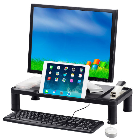 Подставка под монитор Бюрократ Support черный Подставка под монитор Бюрократ Support черный