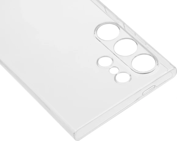 Чехол (клип-кейс) BoraSCO для Samsung Galaxy S24 Ultra 72955 прозрачный