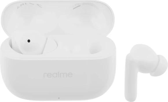 Гарнитура внутриканальные Realme Buds T310 белый беспроводные bluetooth в ушной раковине (6941764436893) Гарнитура внутриканальные Realme Buds T310 белый беспроводные bluetooth в ушной раковине (6941764436893)