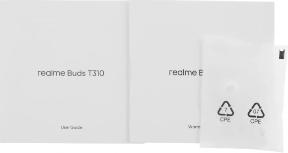 Гарнитура внутриканальные Realme Buds T310 белый беспроводные bluetooth в ушной раковине (6941764436893) Гарнитура внутриканальные Realme Buds T310 белый беспроводные bluetooth в ушной раковине (6941764436893)