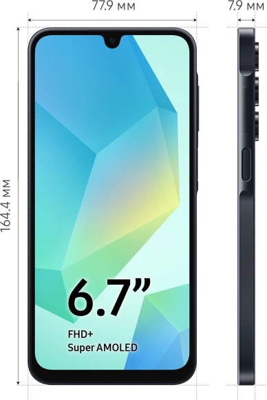 Смартфон Samsung SM-A165F Galaxy A16 128Gb 4Gb черный моноблок 3G 4G 2Sim 6.7" 1080x2340 Android 14 50Mpix 802.11 a/b/g/n/ac NFC GPS GSM900/1800 GSM1900 A-GPS microSD max1024Gb Смартфон Samsung SM-A165F Galaxy A16 128Gb 4Gb черный моноблок 3G 4G 2Sim 6.7" 1080x2340 Android 14 50Mpix 802.11 a/b/g/n/ac NFC GPS GSM900/1800 GSM1900 A-GPS microSD max1024Gb