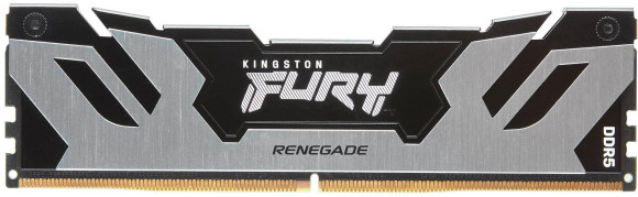 Память DDR5 48GB 6000MHz Kingston KF560C32RS-48 Fury Renegade Silver XMP RTL Gaming PC5-48000 CL32 DIMM 288-pin 1.35В single rank с радиатором Ret