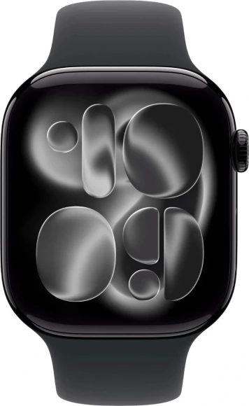 Смарт-часы Apple Watch Series 11 A3333 46мм OLED корп.черный Sport Band рем.черный разм.брасл.:S/M (MEUW4LW/A) Смарт-часы Apple Watch Series 11 A3333 46мм OLED корп.черный Sport Band рем.черный разм.брасл.:S/M (MEUW4LW/A)