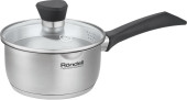 Ковш Rondell Strike Grey Ultra RDS-1946 1.3л. d=16см (с крышкой) стальной