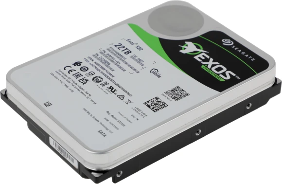 Жесткий диск Seagate SATA-III 22TB ST22000NM001E Server Exos X22 512E (7200rpm) 512Mb 3.5"