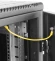 Шкаф серверный ЦМО (ШТК-М-42.6.10-1ААА-9005) напольный 42U 600x1000мм пер.дв.стекл задн.дв.стал.лист 2 бок.пан. направл.под закл.гайки 1010кг черный 855мм 133кг 180град. 2030мм IP20