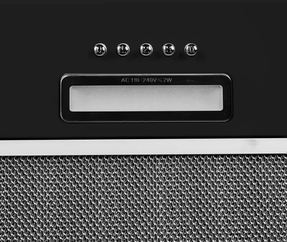 Вытяжка встраиваемая Lex GS Bloc LIGHT 600 черный управление: кнопочное (1 мотор) Вытяжка встраиваемая Lex GS Bloc LIGHT 600 черный управление: кнопочное (1 мотор)