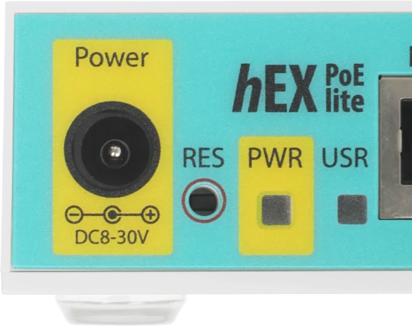Роутер MikroTik hEX PoE lite (RB750UPR2) 10/100BASE-TX белый Роутер MikroTik hEX PoE lite (RB750UPR2) 10/100BASE-TX белый