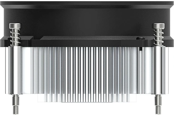 Устройство охлаждения(кулер) ID-Cooling DK-19 PWM Soc-1700/1851 черный 4-pin 14-26dB Al 95W 340gr Ret