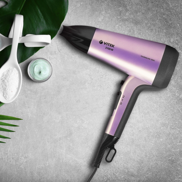 Фен Vitek VT-8224 2100Вт фиолетовый/черный (8224-VT-01_MC)