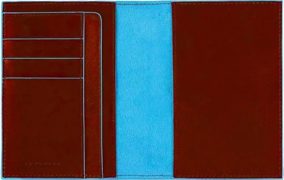Обложка для паспорта Piquadro Blue Square PP1660B2/CU4 табачный натур.кожа