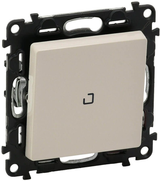 Выключатель Legrand Quteo 2кл. IP44 серый (782332)