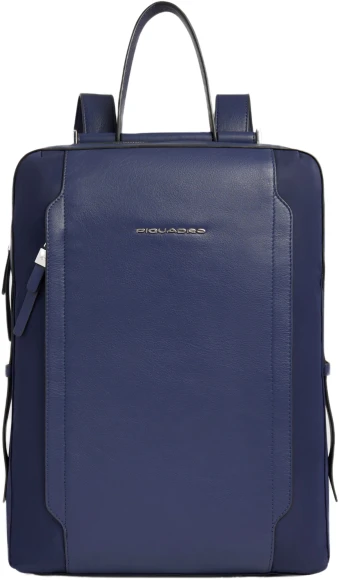 Рюкзак женский Piquadro Lyra CA5566W92T/BLU темно-синий нейлон/натур.кожа