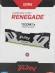 Память DDR5 24GB 7200MHz Kingston KF572C38RS-24 Fury Renegade Silver/Black RTL Gaming PC5-57600 CL38 DIMM 288-pin 1.45В single rank с радиатором Ret