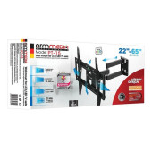 Кронштейн для телевизора Arm Media PT-15 NEW черный 32"-55" макс.35кг настенный поворотно-выдвижной и наклонный Кронштейн для телевизора Arm Media PT-15 NEW черный 32"-55" макс.35кг настенный поворотно-выдвижной и наклонный