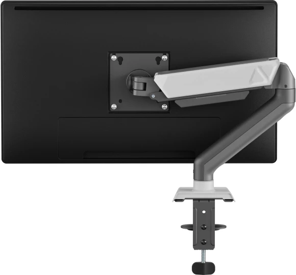 Кронштейн для мониторов ЖК Digma D-MM101 серый 17"-32" макс.9кг крепление к столешнице поворот и наклон Кронштейн для мониторов ЖК Digma D-MM101 серый 17"-32" макс.9кг крепление к столешнице поворот и наклон