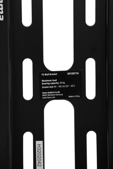 Кронштейн для телевизора Hama H-108716 черный 32"-56" макс.30кг настенный наклон Кронштейн для телевизора Hama H-108716 черный 32"-56" макс.30кг настенный наклон