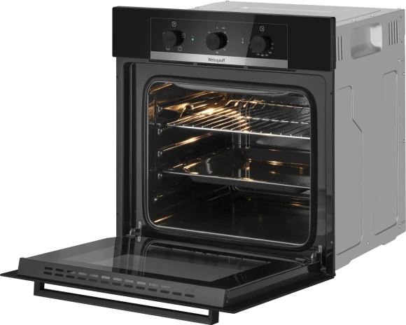 Духовой шкаф Электрический Weissgauff EOM 105 B черный