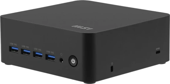 Неттоп MSI Cubi Z AI 8M-008XRU Ryzen 5 8645HS (4.3) 16Gb SSD512Gb 760M CR без ОС WiFi BT 120W (9S6-B03231-019)