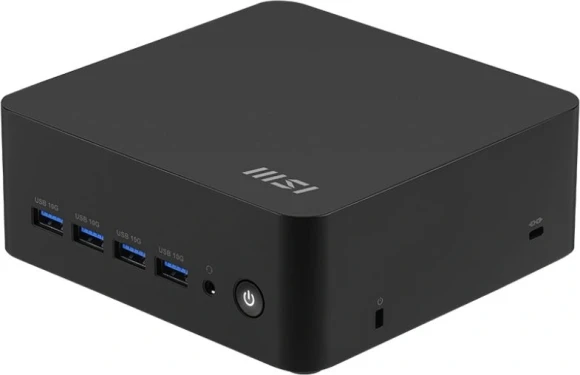 Неттоп MSI Cubi Z AI 8M-008XRU Ryzen 5 8645HS (4.3) 16Gb SSD512Gb 760M CR без ОС WiFi BT 120W (9S6-B03231-019)