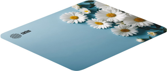 Коврик для мыши Cactus Daisies рисунок 250x200x3мм (CS-MPC-D07S)