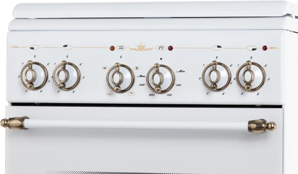 Плита Электрическая Gefest ЭП Н Д 5140-01 0121 белый эмалированный металл (металлическая крышка)