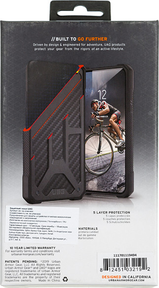 Чехол (клип-кейс) UAG для Apple iPhone 11 Pro Monarch красный/черный (111701119494)