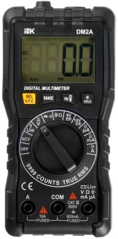 Мультиметр IEK ARMA2L 5 DM2A цифровой черный (A2L5-DM11-02) Мультиметр IEK ARMA2L 5 DM2A цифровой черный (A2L5-DM11-02)