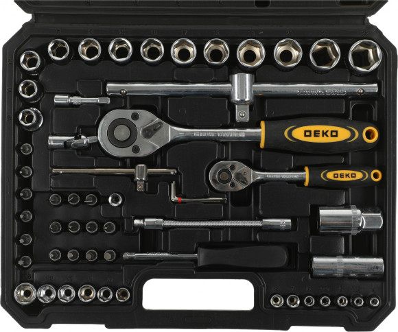 Набор инструментов Deko DKAT121 121 предмет (жесткий кейс) Набор инструментов Deko DKAT121 121 предмет (жесткий кейс)