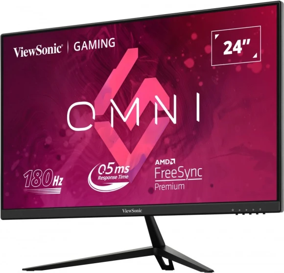 Монитор ViewSonic 24" VX2428 черный IPS LED 16:9 HDMI M/M матовая 250cd 178гр/178гр 1920x1080 180Hz FreeSync Premium DP FHD 3.1кг Монитор ViewSonic 24" VX2428 черный IPS LED 16:9 HDMI M/M матовая 250cd 178гр/178гр 1920x1080 180Hz FreeSync Premium DP FHD 3.1кг
